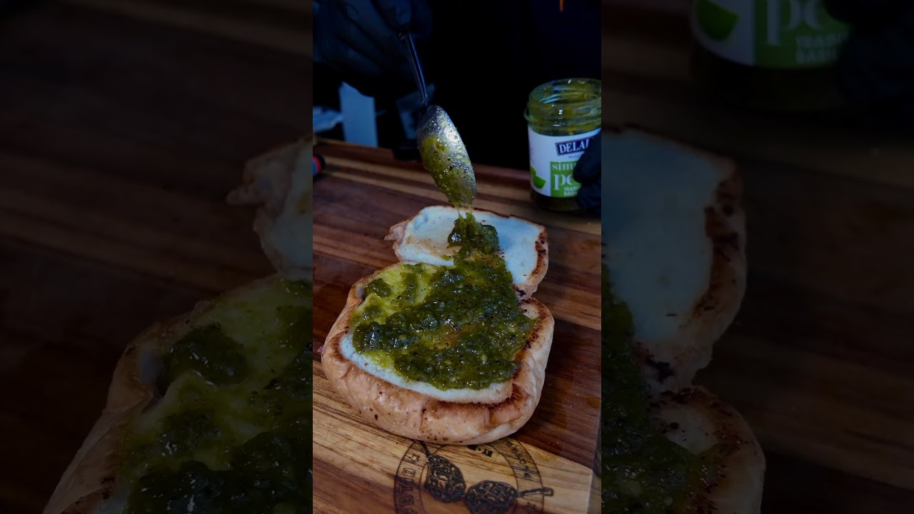 Pesto Mozz Prosciutto Smashburger